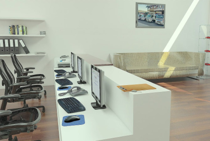 Office interior